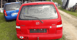 Mazda demio 97-03 Roleta bagażnika Szara 2