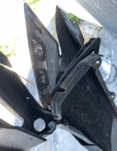 MERCEDES GL  X164 błotnik przod przedni  prawy AMG poszerzenia  c197 uszkodzony 4