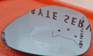 BMW E90 E91 LCI SZKŁO Lusterka podgrz. szerokok. prawe 51167203188 2