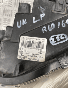 Mini R60 R61 lampa lewa przód przednia uk anglik 9801029 14
