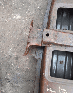 Mazda 626 97-02 Sanki belka kołyska tylna tylne 8