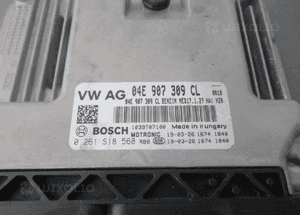 KOMPUTER STEROWNIK SILNIKA VW CADDY 1.4 TSI 04E907309CL 3