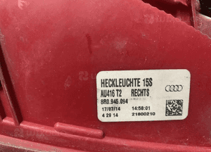 Lampa prawy tył tylna prawa Audi Q5 8R0945094 4