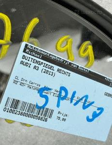 Lusterko prawe audi A3 8V 5PIN eu org fv 6