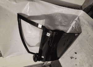 Drzwi przód przednie lewe do ford fiesta MK7 vii 5D 5 drzwi hb D9 czarne 3