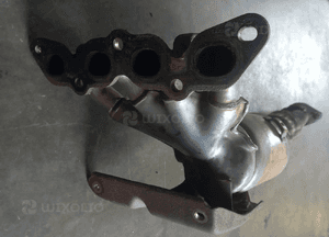 Volvo V50 S40 Ford Focus MK2 C-Max 1.6 16V kolektor wydechowy katalizator 4M51-5F297-TA 5