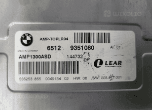 Wzmacniacz audio bmw F10 F11 F12 9351080 2