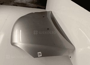 Maska pokrywa silnika ford focus MK.2 2 ii 03 srebrny 2