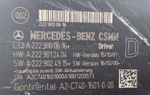 Mercedes-Benz W222 Sterownik fotela A2229000616 7