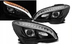 Lampy Reflektory MERCEDES W204 2007-2010 LED 1