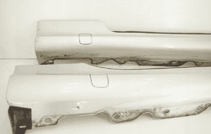 Listwa progowa lewa prawa prog kolor 744 mercedes sl R230 3