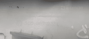 Osłona poszycie słupka lewy przód VW Passat B6 3C0867233D 5