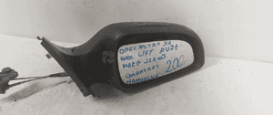 Lusterko elektryczne opel astra 3H lift duże szkło czarny mat manualne !szkło do wymiany! 1