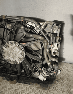 Bmw F01 F02 chlodnica wentylator komplet 7575395 N63 4.4 V8 13