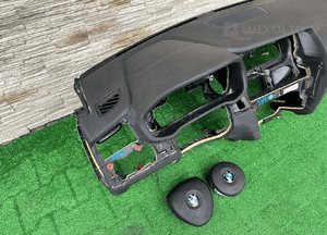Deska konsola airbag poduszki bmw X3 F25 X4 F26 oryginalna bez hud 3