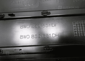 Audi A4 B9 lift wzmocnienie grilla grill atrapa 12