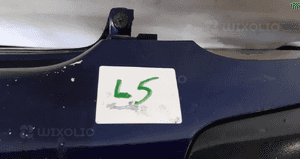 Zderzak przód przedni do vw volkswagen golf 5 v LD5Q granat granatowy 2