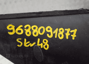 PEUGEOT 207 LIFT KRATKA ATRAPA ZDERZAKA PRAWA CHROM 9688091877 3