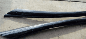 Citroen C4 Picasso I listwa szyby przod prawa lewa 5