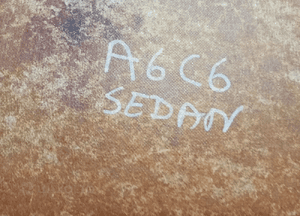 Półka tylna bagażnika oryginał Audi A6 C6 Sedan 4F5863411AB 7
