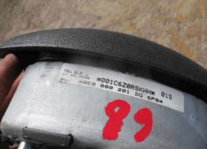 Poduszka powietrzna kierowcy air bag audi A4 B7 8E0880201DG 5