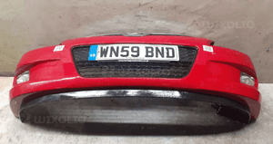 Zderzak przód przedni do hyundai I30 halogeny czerwony kod lakieru ja 1