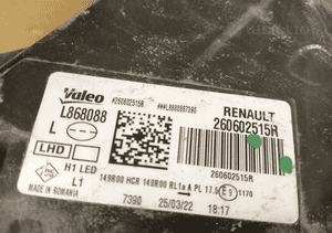 Lampa lewa reflektor lewy dacia duster ii lift led 21- 4