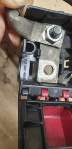 Klema plusowa kabel przewód VW Touareg 7L0937401B 7L6937228C 5