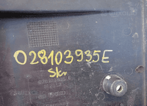 Osłona silnika volkswagen audi 1,9 tdi 028103935E 4