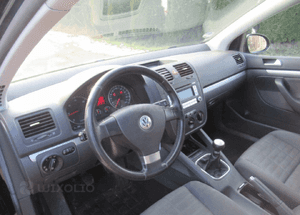 Deska konsola poduszki pasy sensor vw golf 5 v 2003 3D 5D 1