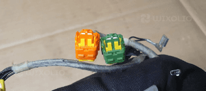 Wiązka instalacja AIRBAG Audi A6 C6 4F0971589A 5