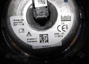 MINI COOPER F56 F57 AIRBAG KIEROWCY PODUSZKA POWIETRZNA ORYGINAŁ 14