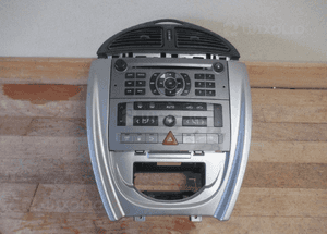 Radio panel nawiewu ramka citroen C5 i 2001-2008 4