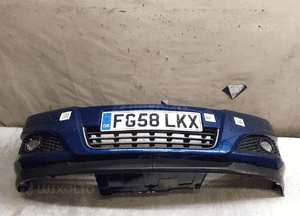 Zderzak przód przedni opel astra h 3 iii lift fl Z21B granat granatowy halogeny 1