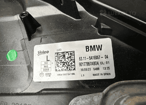 Lampa bmw 1 F40 led anglik rhd 5A1E057 4