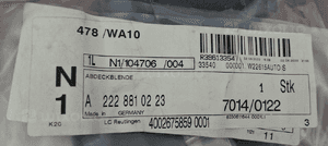 Mercedes-Benz W222 Osłona / Nakladka A2228810223 3