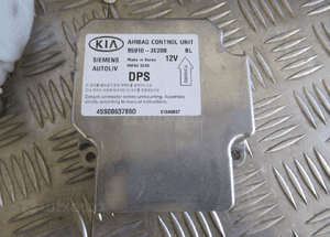 Deska konsola air bag pasy kia sorento i 2003- 5