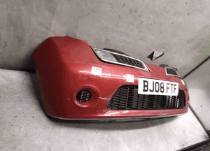 Zderzak przód przedni do nissan micra K12 cc cabrio sport A32G bordo bordowy 3