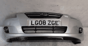 Zderzak przód przedni do kia ceed cee'd  grill halogeny srebrny S3 1
