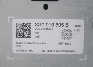 Panel wyświetlacz radio VW PASSAT B8 3G0919605B 3