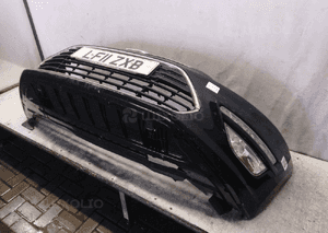 Zderzak przód przedni ford mondeo MK4 lift fl G6 czarny led halogeny 3