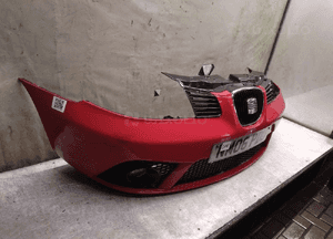 Zderzak przód przedni seat ibiza 3 iii lift fl LS3H czerwony halogeny 3