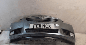 Zderzak przód przedni do opel insignia halogeny grill Z163 szary 1