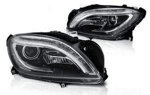 REFLEKTORY Lampy LED BLACK do MERCEDES W166 od 2011 do 2015 Roku 2