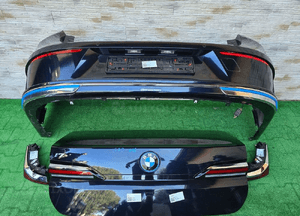 Klapa lampy tył tylne zderzak tylny bmw 7 G70 416 kamera 1