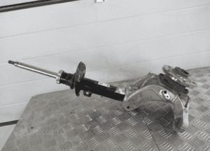 AMORTYZATOR ZWROTNICA PRZÓD PRZEDNIA PRAWA VW PASSAT B6 B7 3C0407258F 1