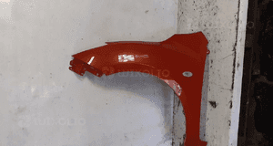 * BŁOTNIK LEWY PRZEDNI PRZÓD mazda 3 II 2008-2013r CZERWONY 1