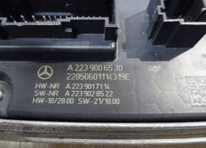 Przetwornica Moduł LED Mercedes W223 A2239006530 4