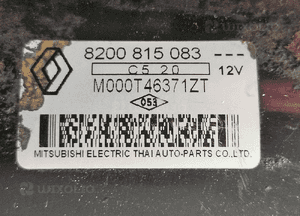 Dacia Dokker 1.6 8V rozrusznik 8200815083 3