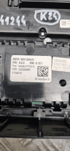 BMW F10 F11 PANEL STEROWNIK RADIA KLIMATYZACJI 9241244 14